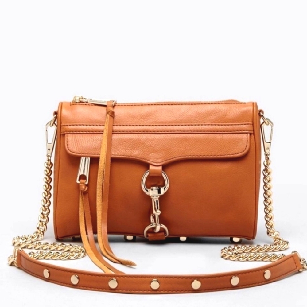 Rebecca Minkoff Mini Mac Rust Crossbody‎ Bag